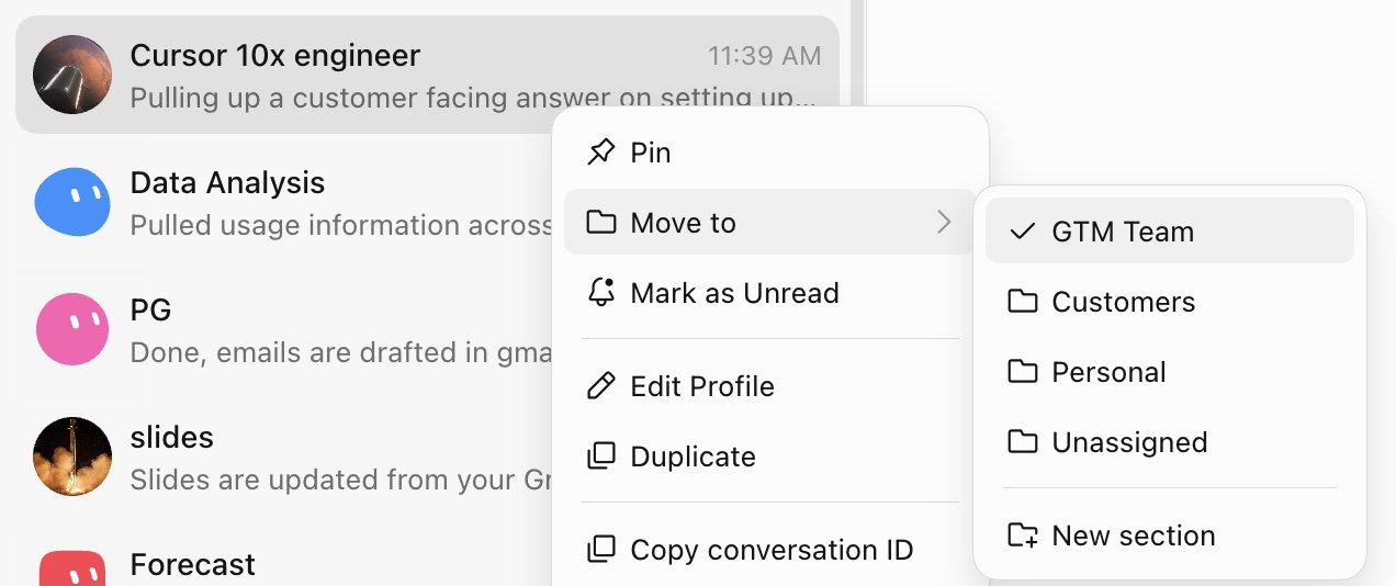 Daily meeting prep