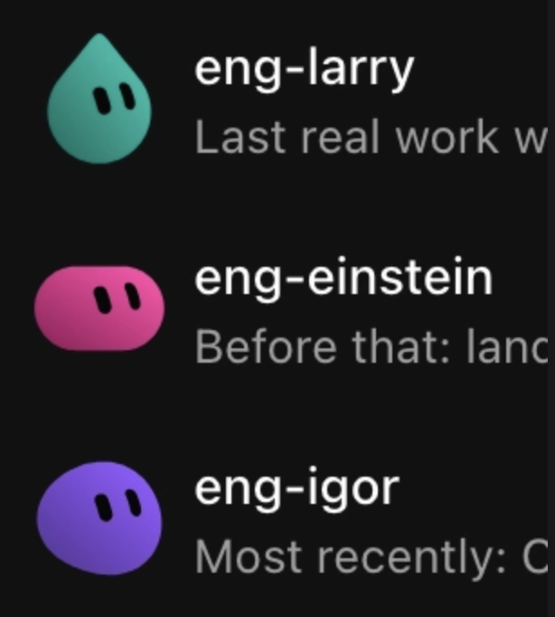 Eng agent roster