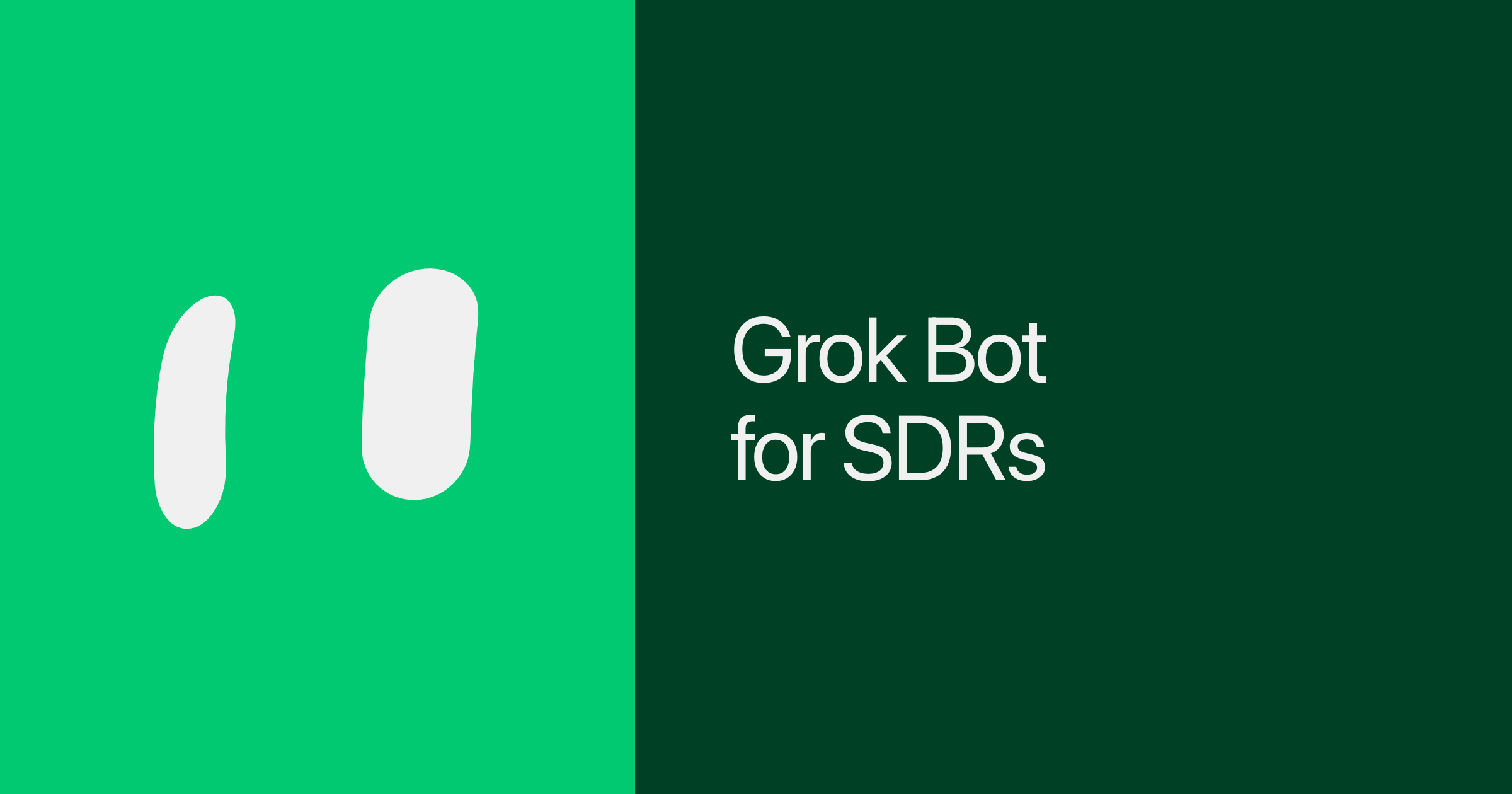 Grok Bot for SDRs